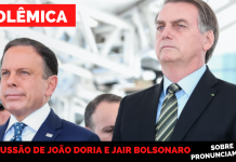 Alfinetadas entre Bolsonaro e Dória