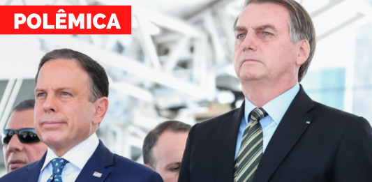 Alfinetadas entre Bolsonaro e Dória