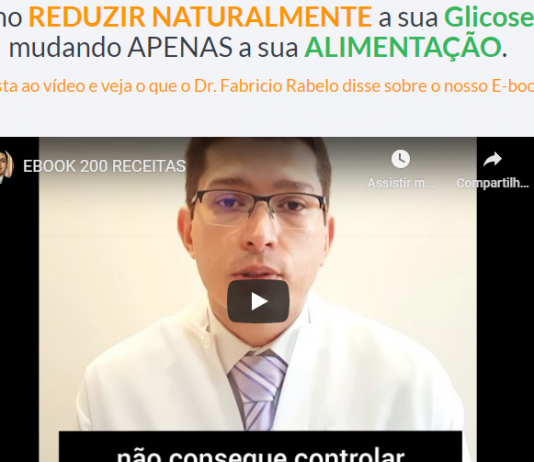 Descubra como REDUZIR NATURALMENTE a sua Glicose em até 76% Descubra como REDUZIR NATURALMENTE a sua Glicose em até 76%
