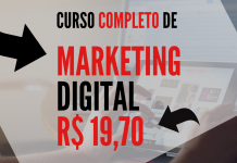 Curso de Marketing completo R$ 19,70 - Somente hoje