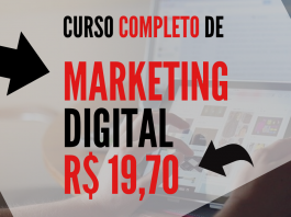 Curso de Marketing completo R$ 19,70 - Somente hoje