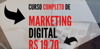 Curso de Marketing completo R$ 19,70 - Somente hoje