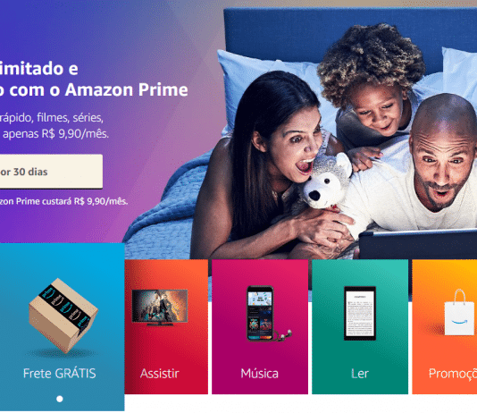 Amazon prime grátis 2020