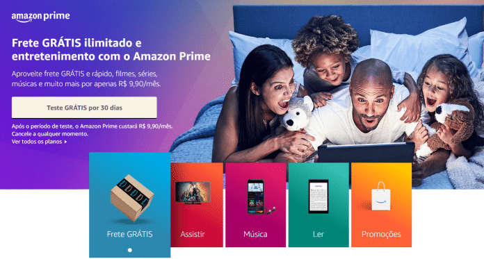 Amazon prime grátis 2020