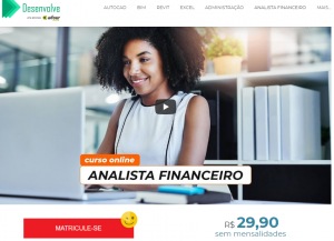 Curso online Analista Financeiro