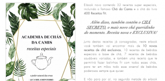 ACADEMIA DE CHÁS + RECEITAS BÔNUS - Camila Monteiro