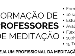 Curso Formação em Professor de meditação